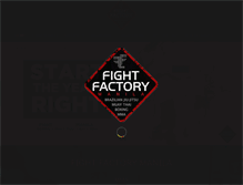 Tablet Screenshot of fightfactoryph.com